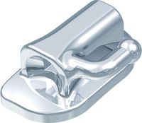 Ortho-Cast M-Series, Bukkalröhrchen DB, einfachvierkant, Zahn 36, 0° Torque, 0° Offset, Standard Edgewise 22
