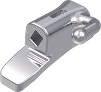 Ortho-Cast M-Series, Bukkalröhrchen, einfachvierkant, Zahn 47-46, -25° Torque, +8° Offset, Slot 22