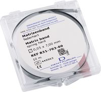 Matrizenband, 0,05 mm x 7,00 mm, Länge 10 m